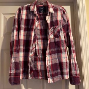 American Eagle Outfitters Flannel Button Down XS